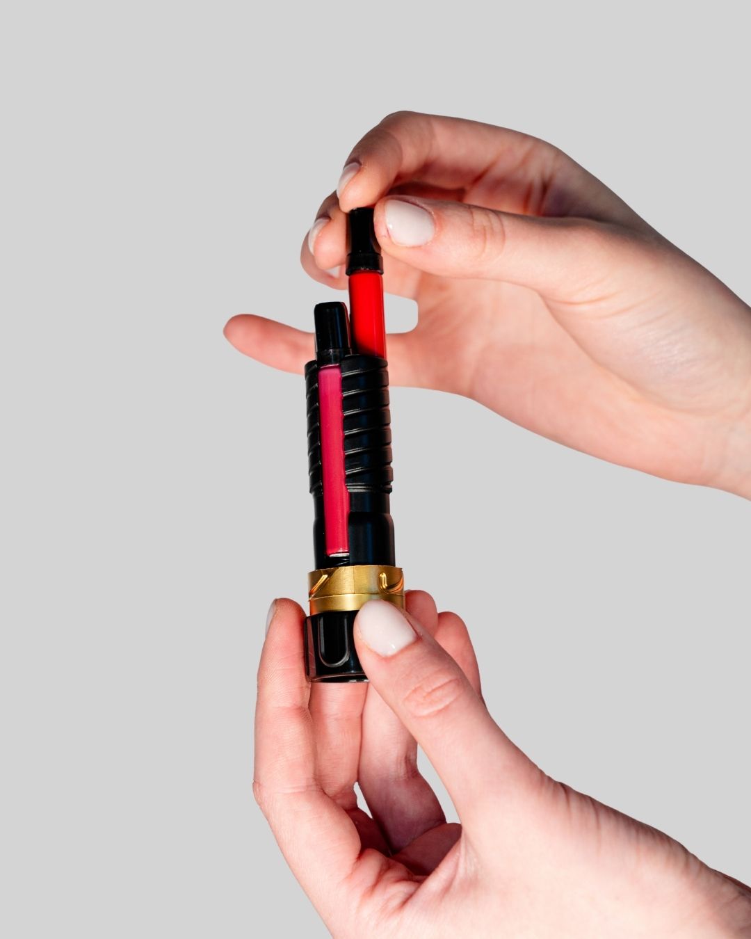 Système de recharge du rouge à lèvres sur-mesure